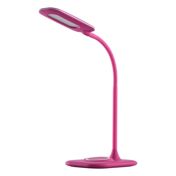 631036701 Светодиодная настольная лампа De Markt Ракурс, цвет розовый - фото 1