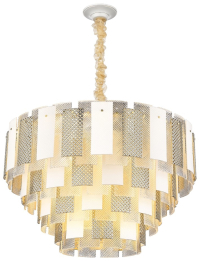 Подвесная люстра с лампочками Wertmark WE124.28.303+Lamps