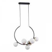 Подвесной светильник Indigo Nuvole 11002/6P Black