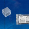 25шт. Изолирующий зажим заглушка для светодиодной ленты 220V Uniel UCW-K10 CLEAR 025 POLYBAG (UL-00000870) 