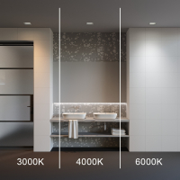 Встраиваемый светильник Maytoni Technical Okno DL056-18W3-4-6K-B