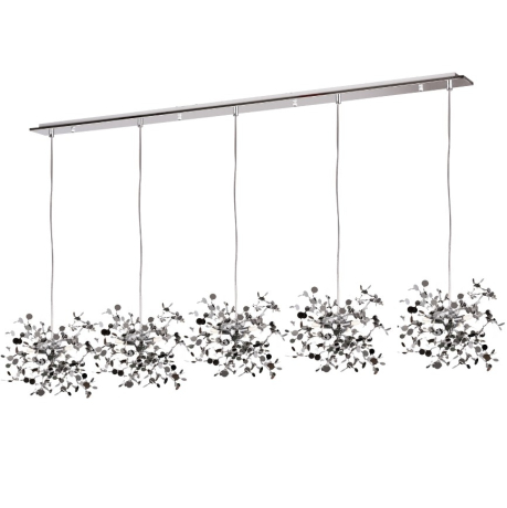 Люстра подвесная с Led лампочками в комплекте Lightstar L5PL721134+Lamps 