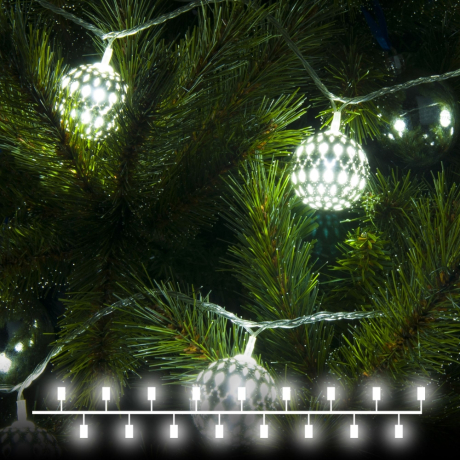 2.8м. Гирлянда нить холодный с эффектом мерцания IP20 Eurosvet  (a049834)