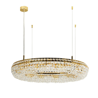 Люстра с лампочками, подвесная, комплект от Lustrof. №385049-617399