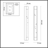 Настенный светильник Odeon Light Mirada Hightech 6681/12WL 