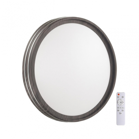 Нарушена упаковка!  <399929> Настенно-потолочный светильник с пультом ДУ Sonex Trosto 7604/EL