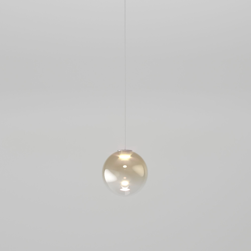 Подвесной светодиодный светильник Wonder Eurosvet 50234/1 LED янтарный расческа 22 × 5 см янтарный