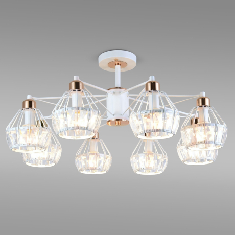 Люстра на штанге Eurosvet Lord 70075/8 белый 