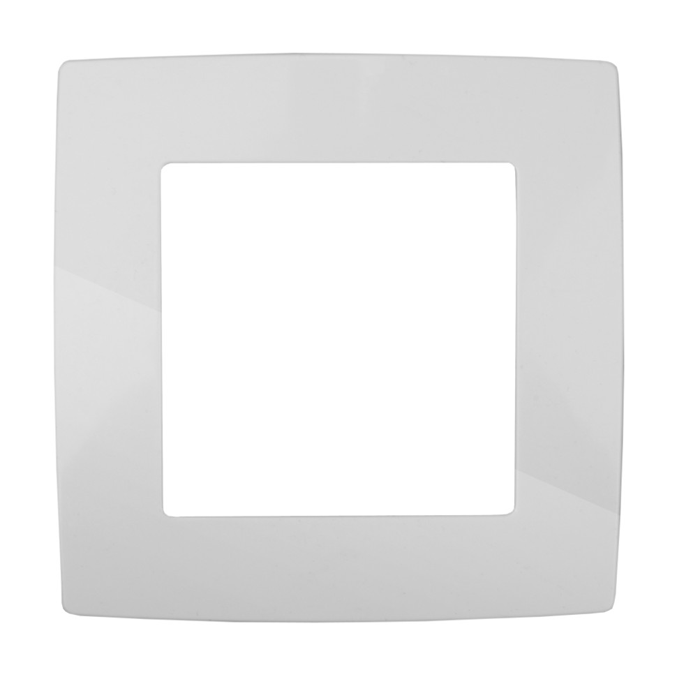 Рамка на 1 поста (белый) Эра 12-5001-01 (Б0014741) - фото 1