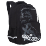 Нарушена упаковка!  <796737> Рюкзак GRIZZLY школьный, анатомическая спинка, 2 отделения, для мальчиков, "BREAK DOWN", 39х28х20 см, RB-554-7/4 (274164)