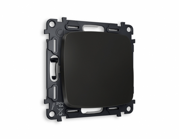 Выключатель одноклавишный без рамки Ambrella Volt OMEGA MO801010 