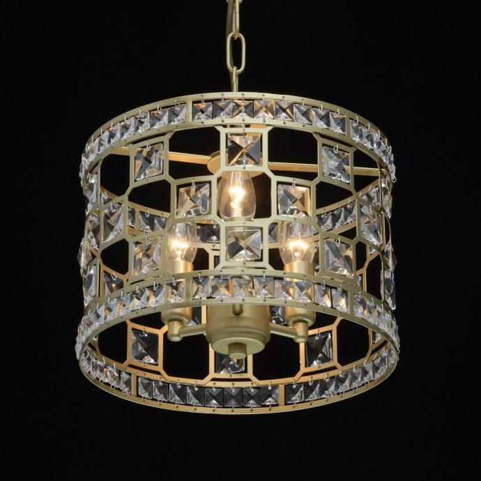 121011503-A Подвесная люстра MW-Light Монарх с поддержкой Алиса, цвет золото - фото 4