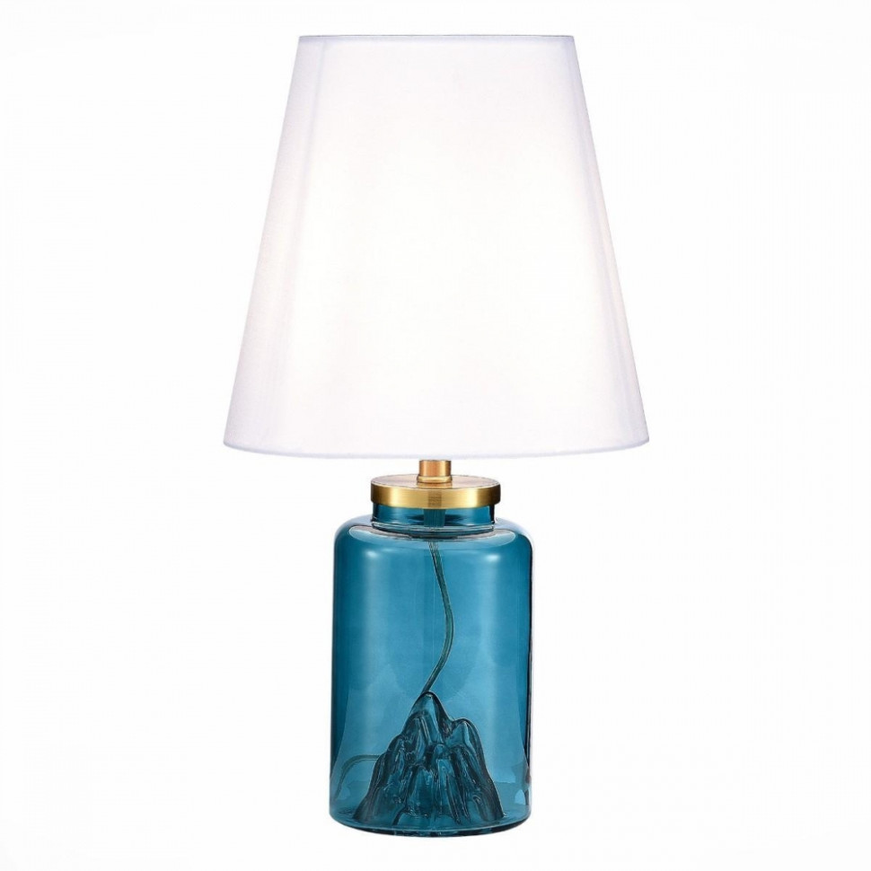 Настольная лампа ST Luce Ande SL1000.214.01, цвет синий - фото 1
