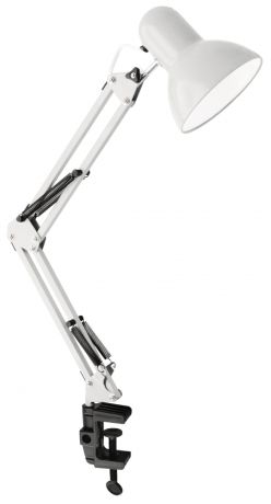 Светильник настольный Ultraflash UF-312P (230V 60W) - Белый 12894 