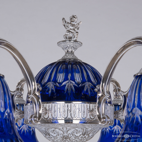 Торшер Bohemia Ivele Crystal 72009TP/6/175 NW P2 D Clear-Blue/H-1I FA1S 