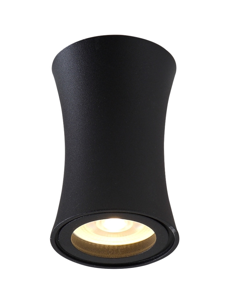 Накладной точечный светильник Crystal Lux CLT 031C BL, цвет черный - фото 1