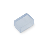 25шт. Изолирующий зажим заглушка для светодиодной ленты 220V Uniel UCW-K14-CLEAR 025 POLYBAG (UL-00000871)