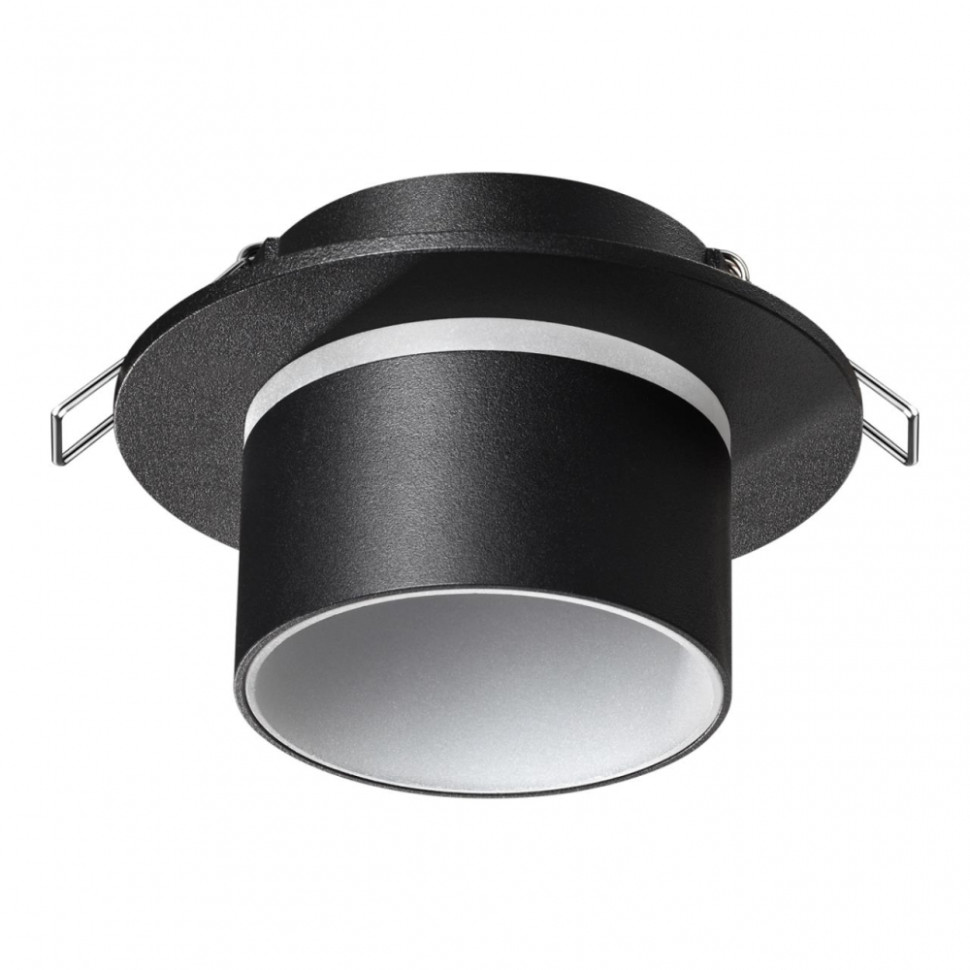 Точечный светильник с лампочкой Novotech 370715+Lamps, цвет черный 370715+Lamps - фото 2
