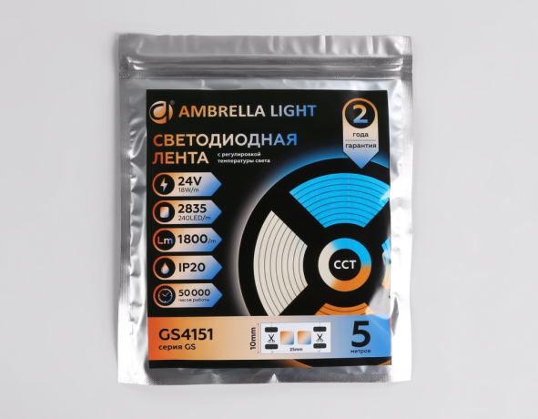 Лента светодиодная Ambrella Light GS GS4151 