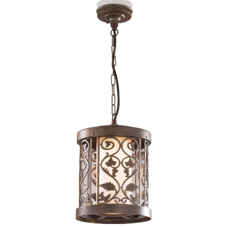 Подвесной уличный светильник со светодиодной лампочкой E27, комплект от Lustrof. №624427