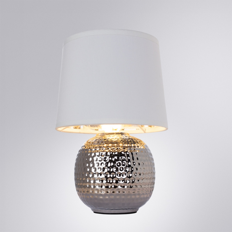 Настольная лампа Merga Arte lamp A4001LT-1CC, цвет хром - фото 3