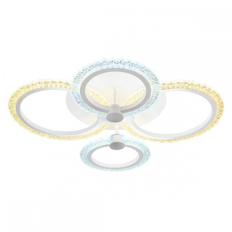 Потолочная светодиодная люстра с пультом ДУ (инфракрасный) Ambrella light Acrylica FA4061 