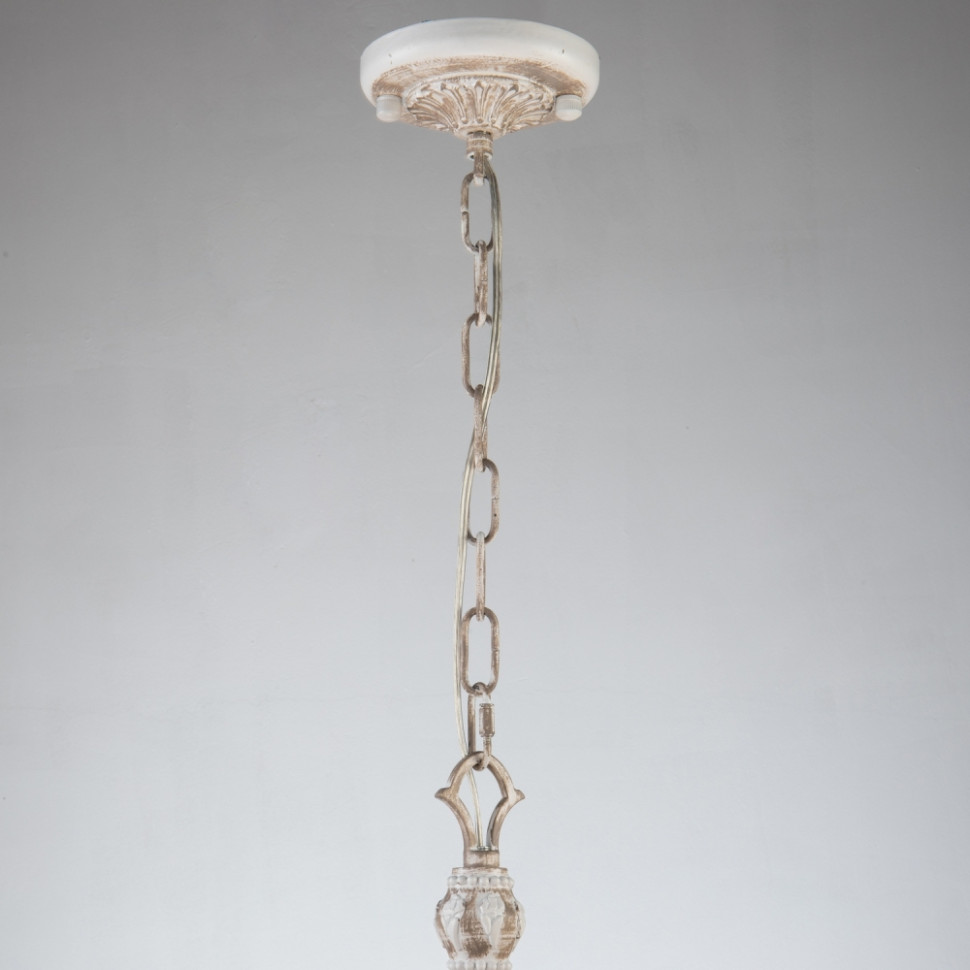 Люстра с лампочками, подвесная, комплект от Lustrof. №253797-617247, цвет бежево-коричнеывый - фото 4