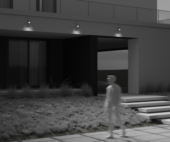 Настенно-потолочный прожектор Maytoni Outdoor Flood FL001-L10B4K 