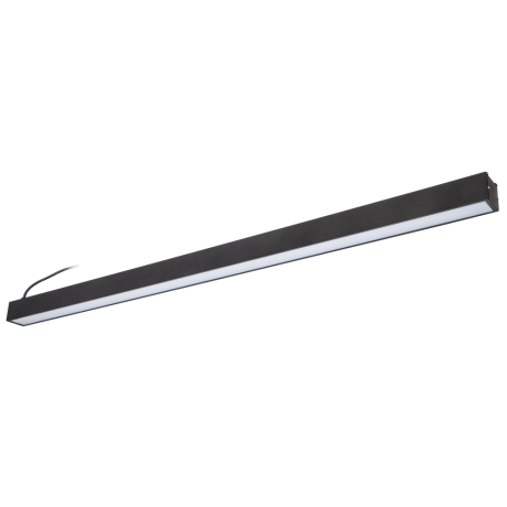 721899 Светильник линейный светодиодный подвесной. Белый свет (4000К). 7280 Лм. Алюминий. Цвет черный. TM Uniel