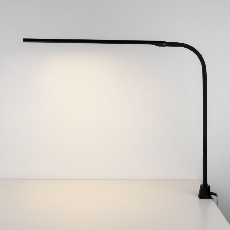 Светодиодная настольная лампа на струбцине Eurosvet Flex 80429/1 черный a053209