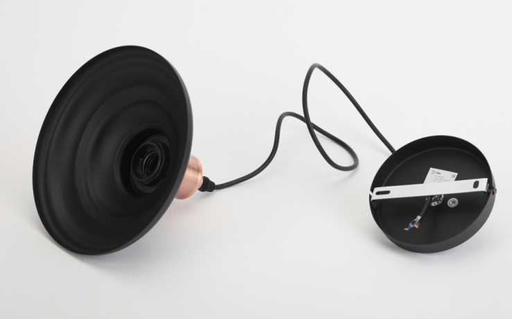 Подвесной светильник ЭРА Loft PL4 BK/RC Б0037438 