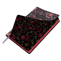 Нарушена упаковка!  <795440> Ежедневник датированный 2026 А5 138x213 мм, BRAUBERG "Vista", под кожу, гибкий, "Pomegranate", 117449