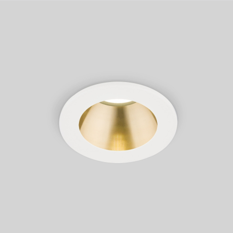 Встраиваемый светодиодный светильник Elektrostandard Teka 25023/LED 7W 4200K WH/SB белый/бронза (a056771) 