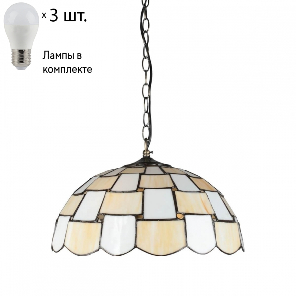 Люстра подвесная с лампочками Omnilux OML-80103-03Lamps 23500₽