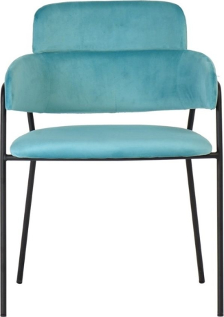 Стул  светло-бирюзовый с чёрными ножками Bradex Home 593822