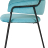 Стул  светло-бирюзовый с чёрными ножками Bradex Home 593822