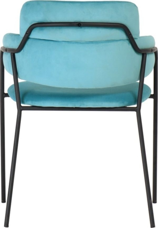 Стул  светло-бирюзовый с чёрными ножками Bradex Home 593822