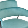 Стул  светло-бирюзовый с чёрными ножками Bradex Home 593822