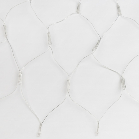 Витринный образец!  <186213> Сетка LED RGB (4,2х0,75м.) с контроллером Uniel 6731 (ULD-N4207-320-DTA)