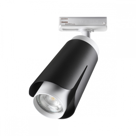 Однофазный светильник для шинопровода с лампочкой Novotech 370836+Lamps 