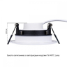Нарушена упаковка! <648813> Встраиваемый светильник Arte Lamp Giro A2867PL-1WH