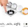 Корпус светильника встраиваемый для насадок D70mm Ambrella light Diy Spot C7636 