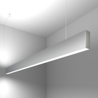 Линейный подвесной светильник Elektrostandard 128см 50Вт 6500К LSG-01-2-8*128-6500-MS матовое серебро (a041494)