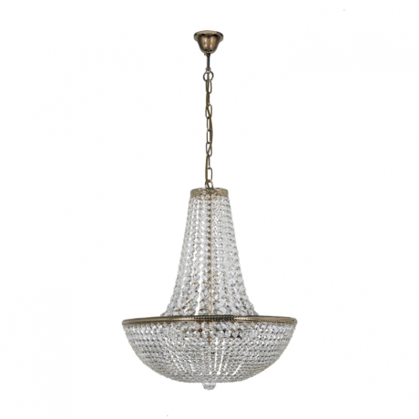 Подвесная люстра с лампочками Arti Lampadari Todi E 1.5.50.100 G+Lamps 