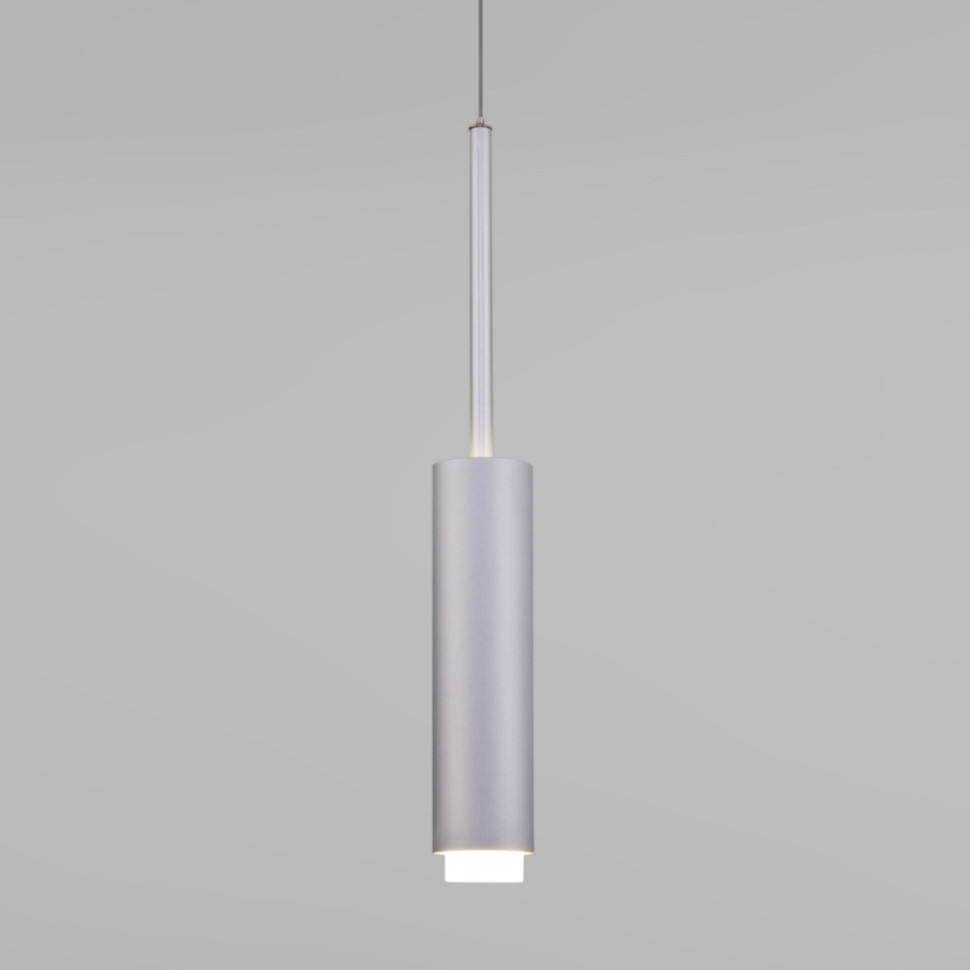 Подвесной светодиодный светильник Dante Eurosvet 50203/1 LED матовое серебро (a051711) 50203/1 LED матовое серебро - фото 1