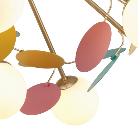 Люстра потолочная с Led лампочками в комплекте F-Promo 2772-8P+Lamps 