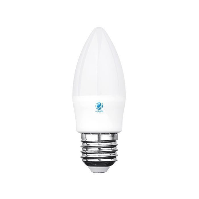 Светодиодная лампа E27 6W 4200К (белый) C37L-PR Present Ambrella light (206027) - фото 1
