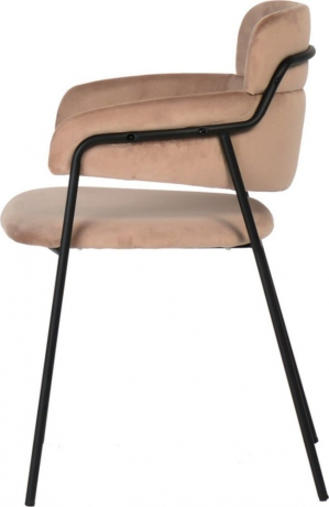 Стул  латте с черными ножками Bradex Home 593824