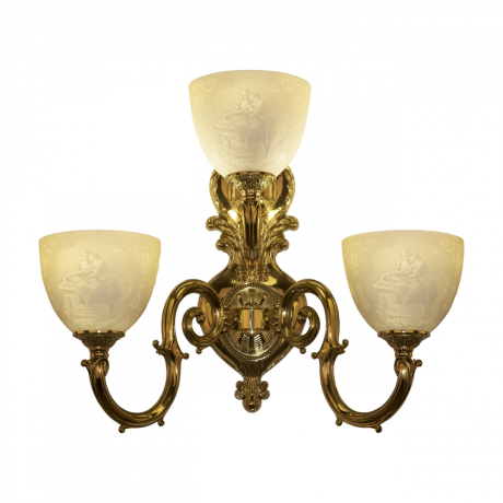 Бра Bohemia Ivele Crystal 7203B16/2+1/210 G P1 U Pair 