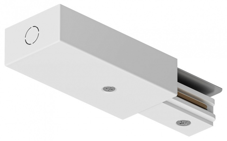 Токопровод концевой Denkirs DK Track White TR1100-WH 